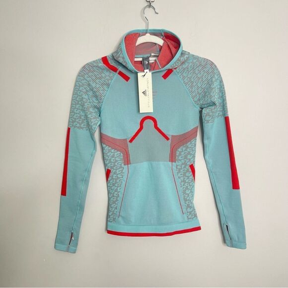 ADIDAS BY STELLA MCCARTNEY TRUE STRENGTH SEAMLESS TOP NWT XS - Picture 8 of 13